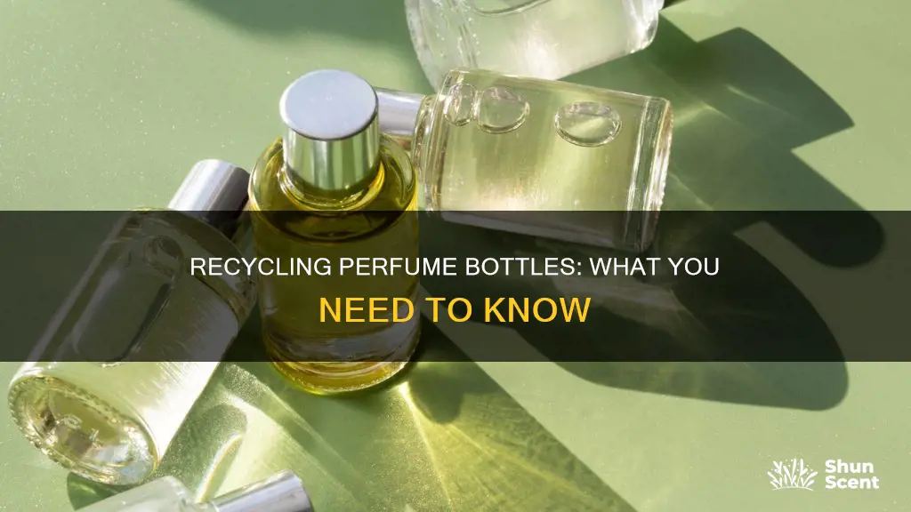 can empty perfume bottles be recycled