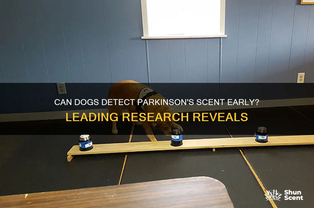 can for detect scent parkinson leading
