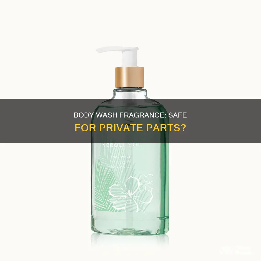 can fragrance body wash irrarte private parts