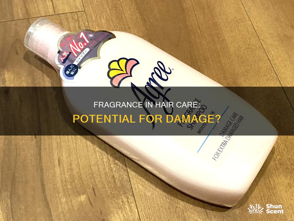 can fragrance damage hair