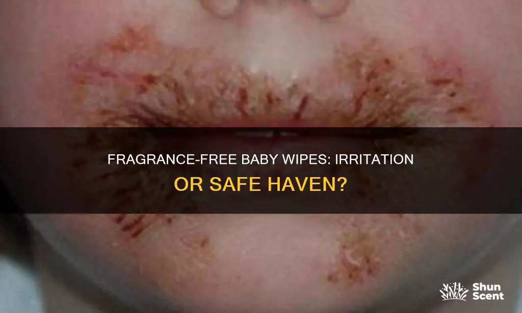 can fragrance free baby wipes cause irritation