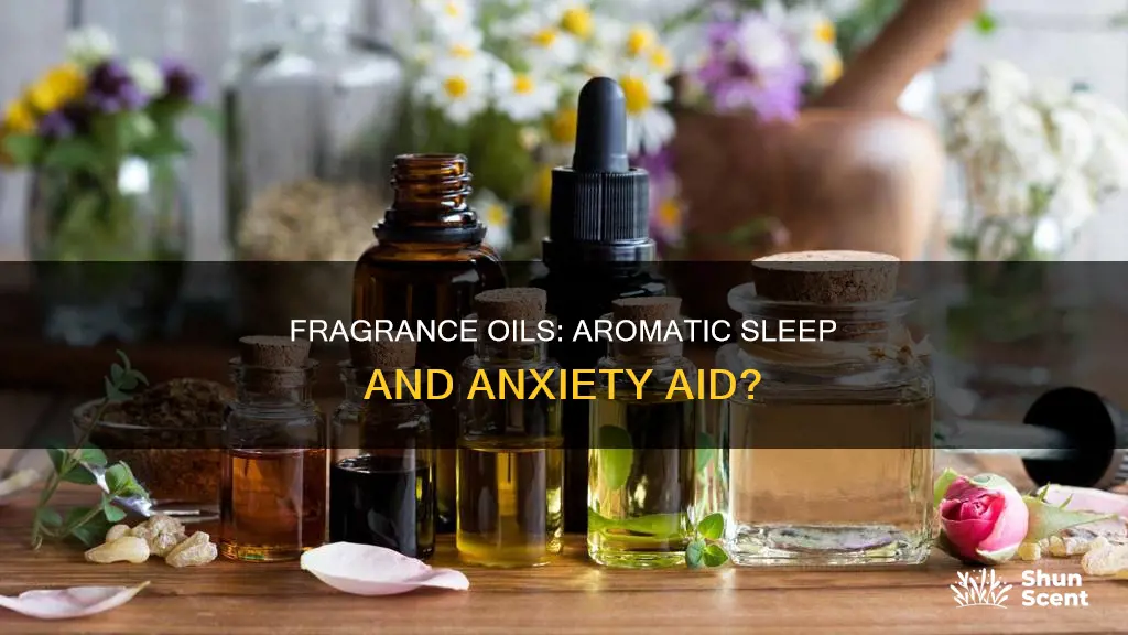 can fragrance oils help with anxiety and sleep