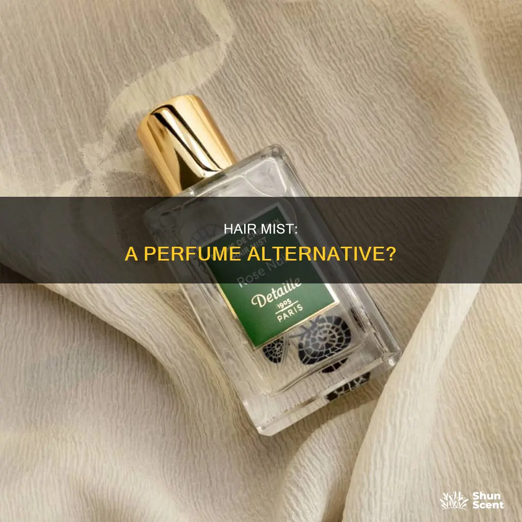can hair mist be used as perfume