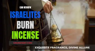 Incense Burning in Hebrew Israelite Culture and Practice