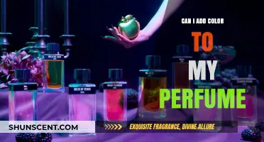 Enhancing Your Perfume: Adding a Splash of Color