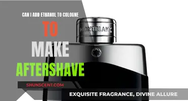 Creating Aftershave: Mixing Cologne and Ethanol – Safe?