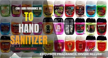 Scented Hand Sanitizer: Safe to Add Fragrance Oil?