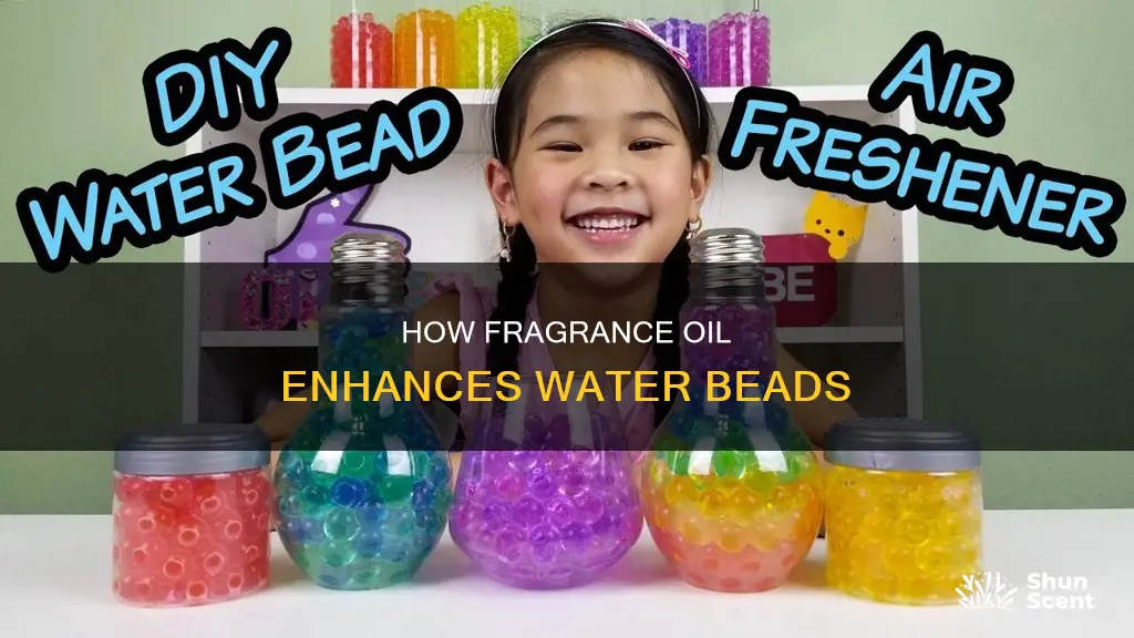 can i add fragrance oil to water beads