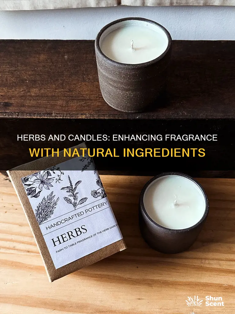 can i add herbs to a candle for fragrance