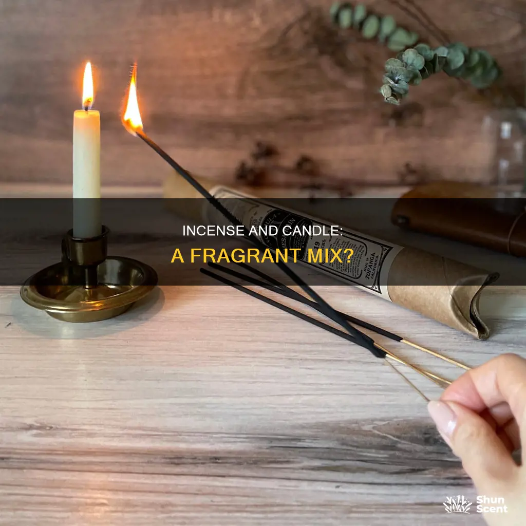 can i add incense to candle