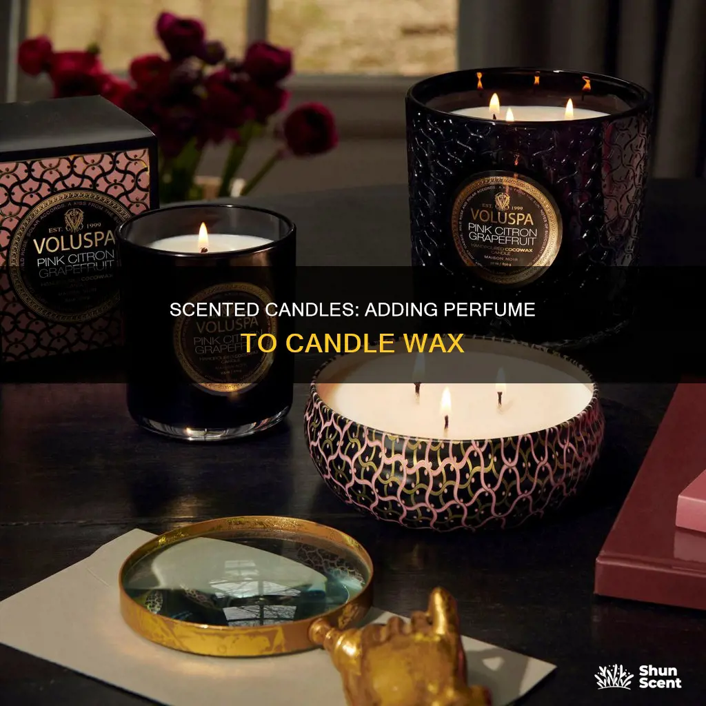 can i add perfume to candle wax