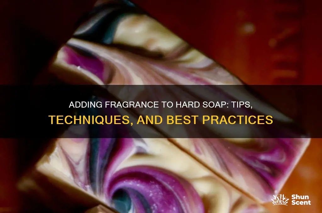 can i add scent to hard soap