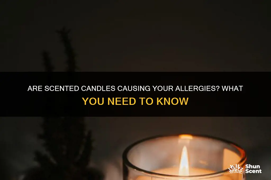 can i be allergic to scented candles