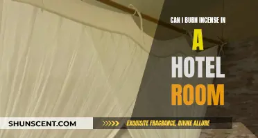 Incense Burning in Hotel Rooms: Is It Allowed?