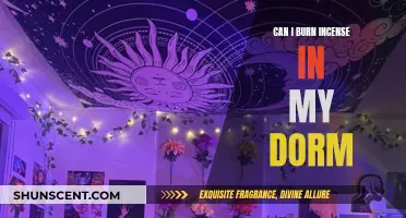 Burning Incense in Dorms: Is It Allowed?
