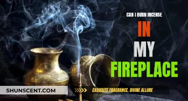 Burning Incense in a Fireplace: Safe or Not?