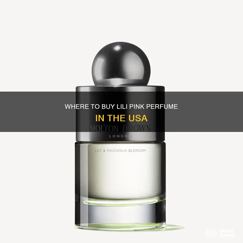 can i buy lili pink perfume in the usa