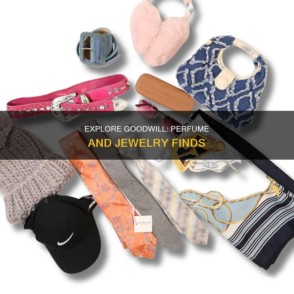 can i buy perfume and jewelry at a goodwill outlet