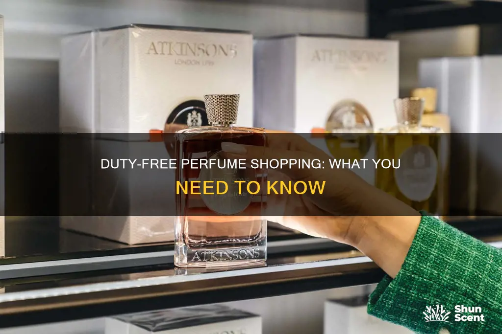 can i buy perfume in duty free