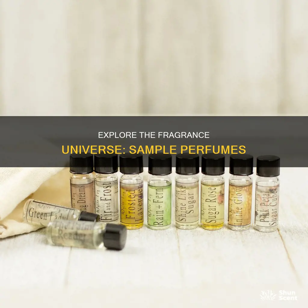 can i buy perfume samples