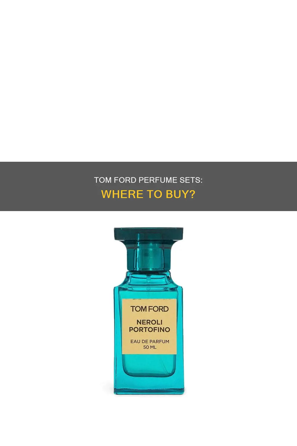 can i buy tom ford perfume sets