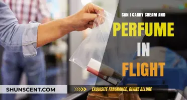 What's Allowed: Creams and Perfumes on a Flight?