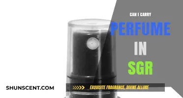 SGR Travel Tips: Can You Bring Perfume?
