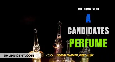 Commenting on a Candidate's Perfume: Is It Okay?