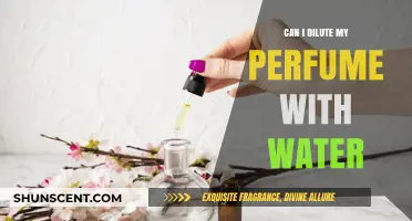 Diluting Perfume with Water: A Good Idea?
