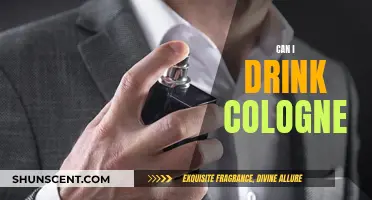 A Whiff and a Sip: Drinking Cologne