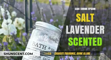 Is Drinking Epsom Salt Lavender Scented Safe for Your Health?