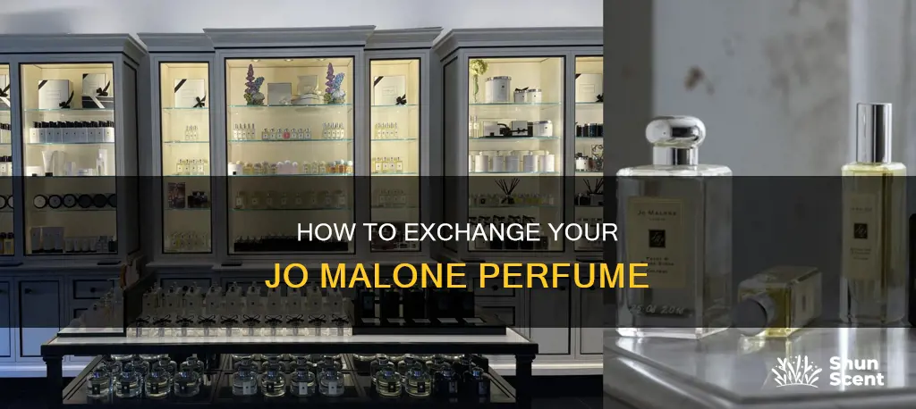 can i exchange jo malone perfume