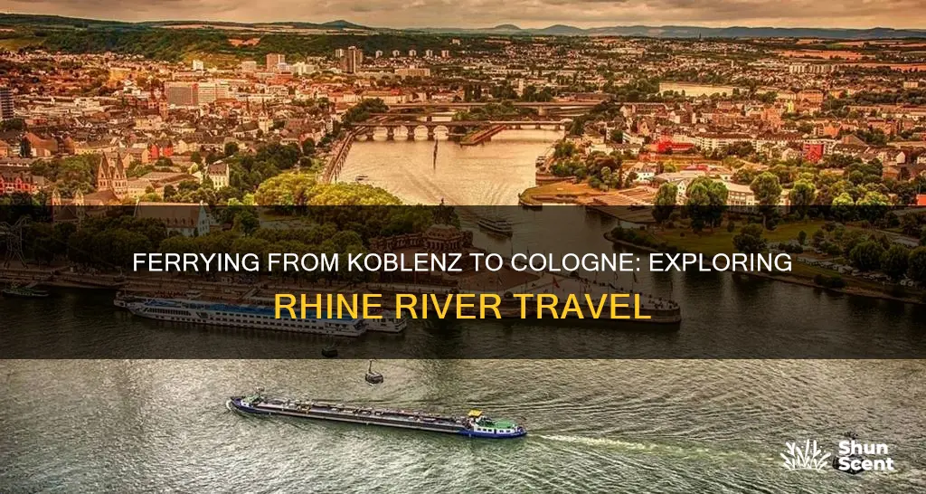 can i ferry from koblenz to cologne