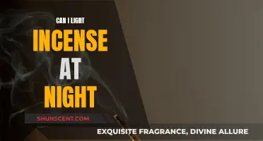 Lighting Incense at Night: Is It Safe?