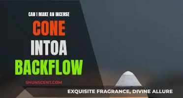 Transforming Incense Cones for Backflow Use: A Simple Hack