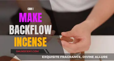 Make Your Own Backflow Incense at Home