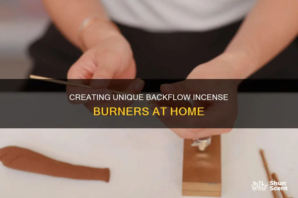 can i make my own backflow incense burner