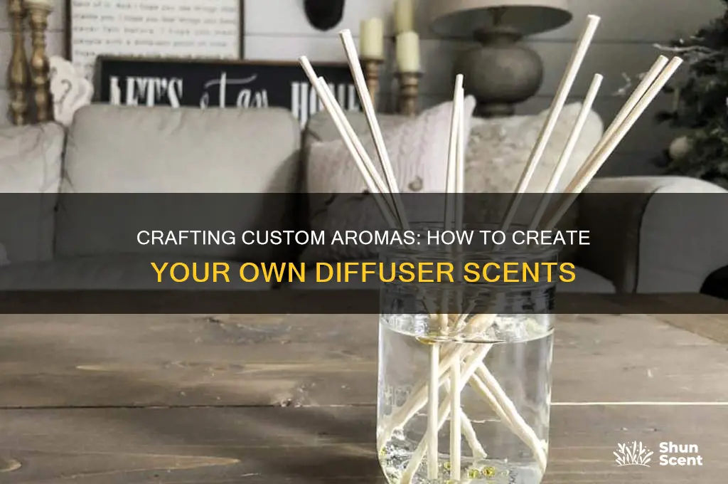 can i make my own diffuser scents