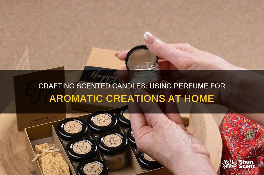 can i make scented candles with perfume