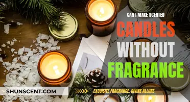 Making Scented Candles Without Fragrance: Is It Possible?