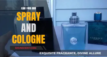 Spray and Cologne: Can You Mix and Match?