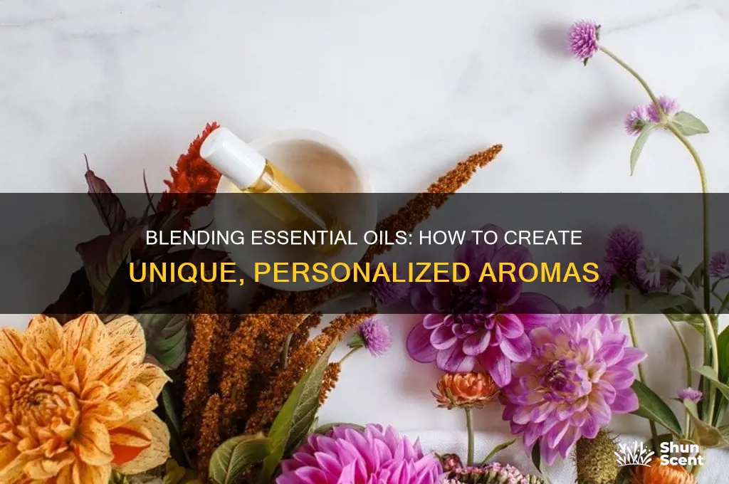 can i mix essential oils and create new scent