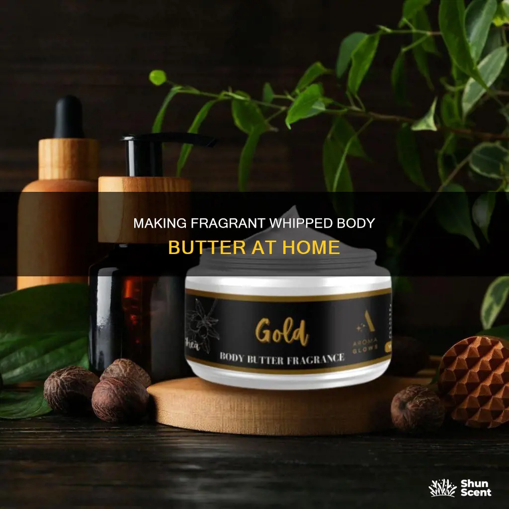 can i mix fragrance into whipped body butter