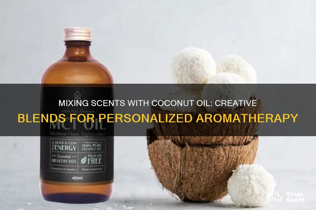 can i mix scents with my coconutoil