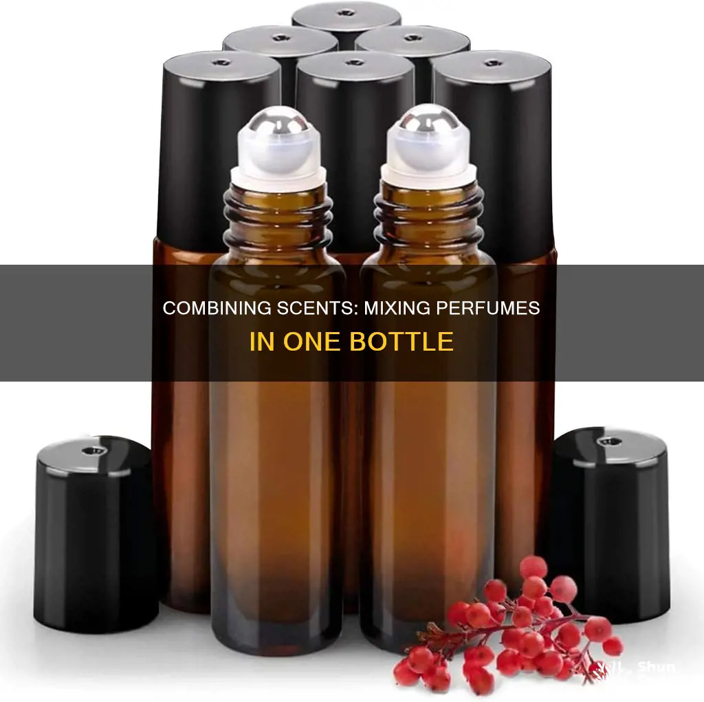 can i mix two perfumes in one bottle