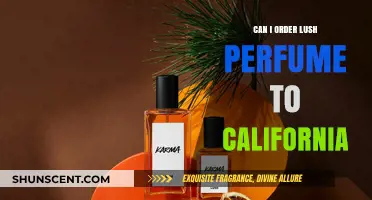 Lush Perfume: Can Californians Order?