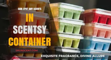 Can You Use Any Scents in Scentsy Containers? A Guide