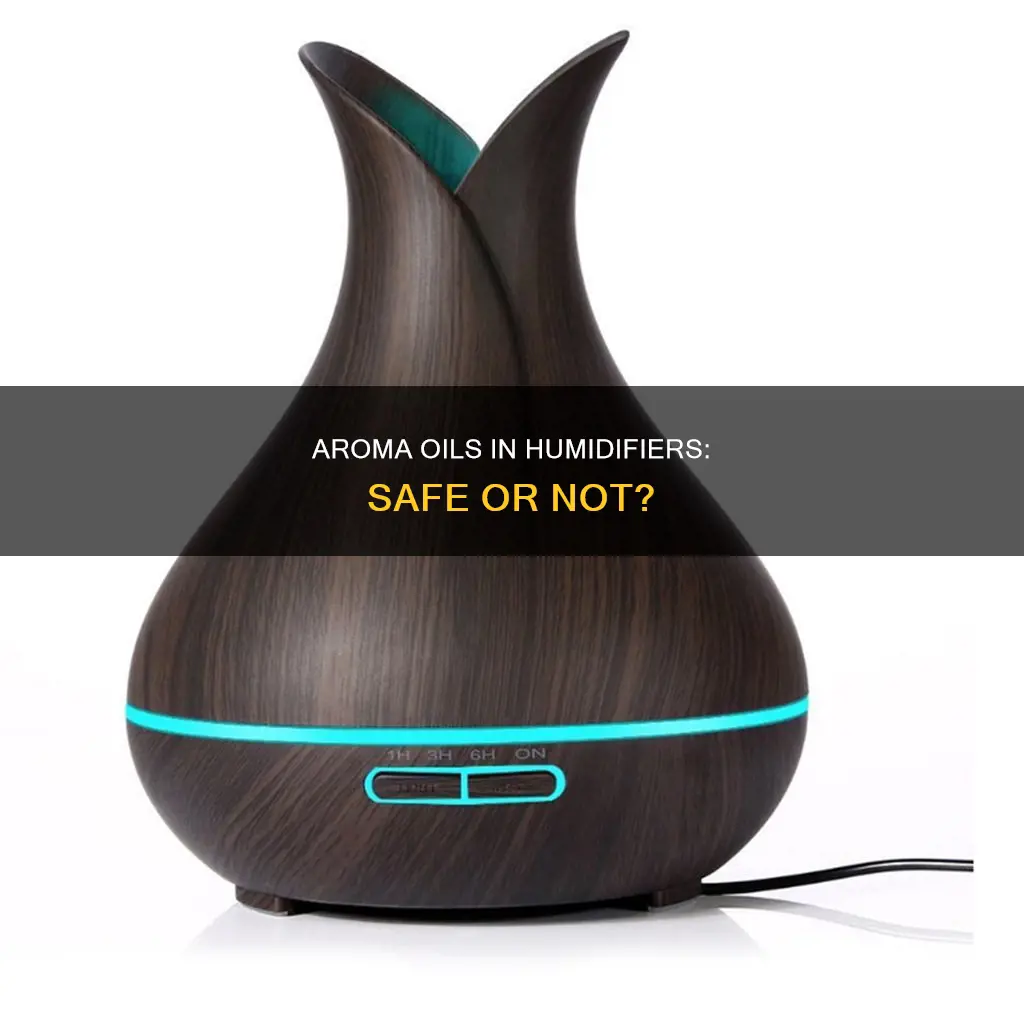 can I put aroma oil in humidifier