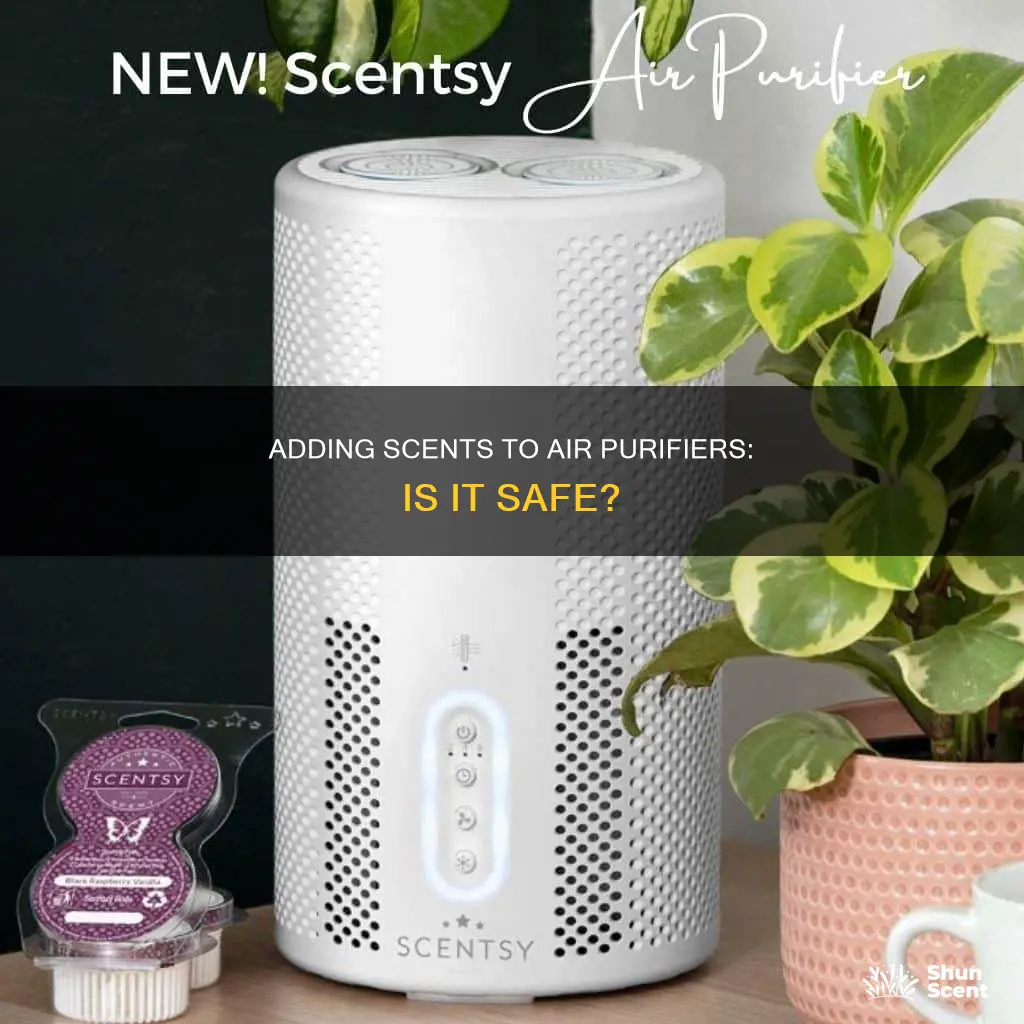 can i put fragrance in my air purifier