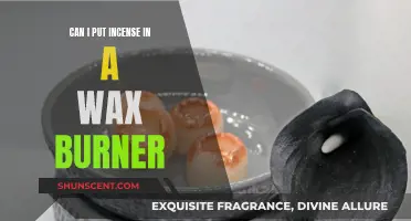 Incense and Wax: Can They Mix?